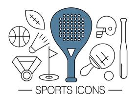 Free Sports Icons vector