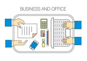 Free Office Icons vector