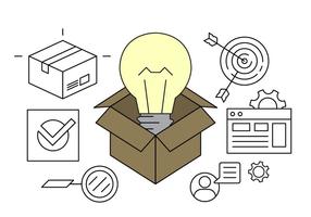 Business Idea Vector Icons