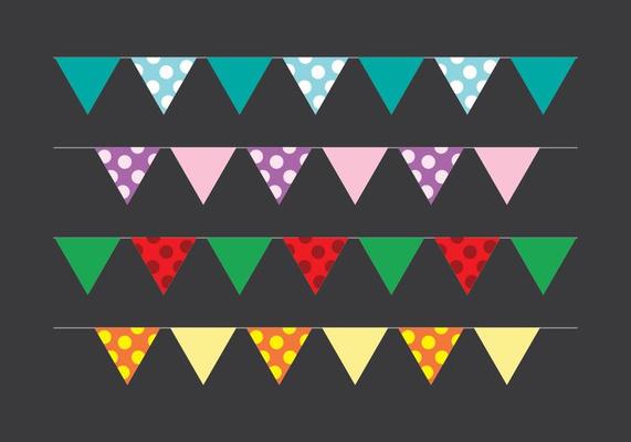 Bunting Party Flag