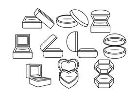 Free Ring Box Vector