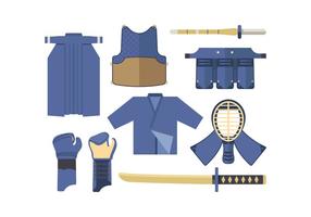 Free Kendo Vector Set