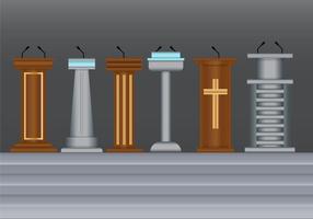 Lectern Vector