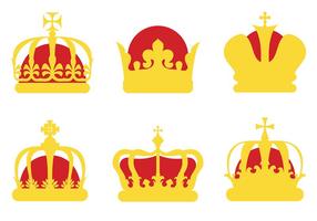 Free British Crown Icons Vector