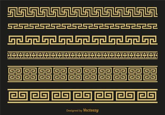 Decorative Gold Borders Set