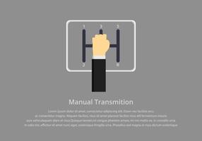 Gear Shift Manual Illustration Template
