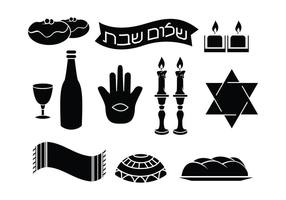 Vector libre de Shabbat