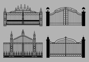 Open Gate Vector