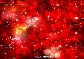 Red Bokeh Vector Background