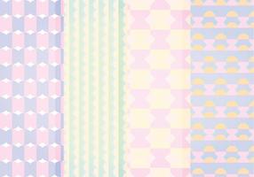 Vector Pastel Geometric Patterns