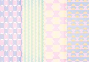 Vector Pastel Geometric Patterns