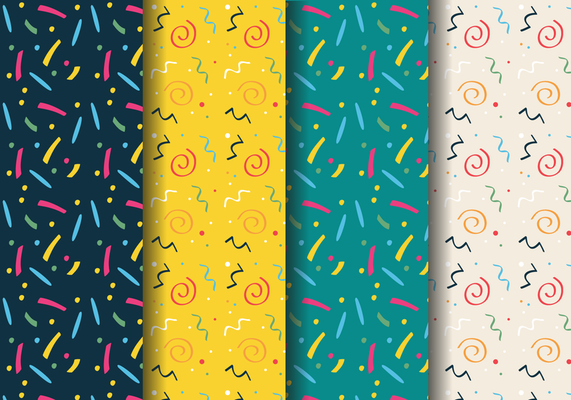 Memphis Pattern Vector