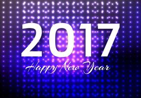 Free Vector New Year 2017 Background