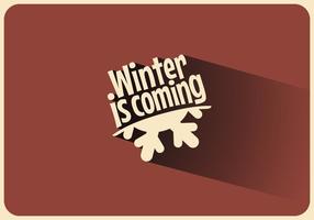 Winter is Coming Shadow Vector