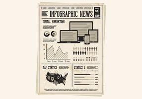 Newspaper Technology Vector