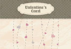 Valentine's Day Heartstrings Vector