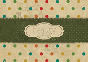 Colorful Polka Dot Beauty Vector