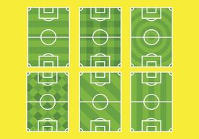 Free Football Ground Icons Vector