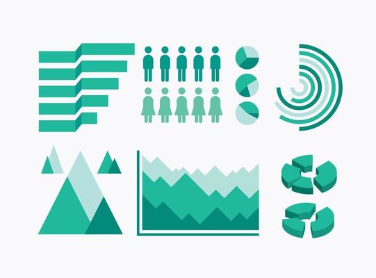 Free Infographic Elements Icons Vector