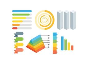 Iconos De Elementos De Infografía Vectoriales vector