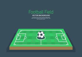 Antecedentes del campo de fútbol vector