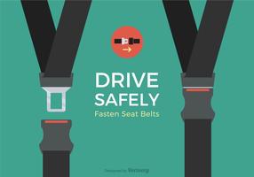 Free Seat Belt Vector Design