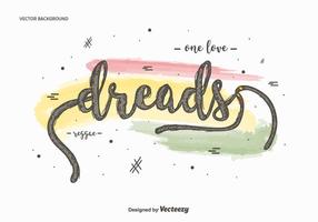 Free Dreads Background vector