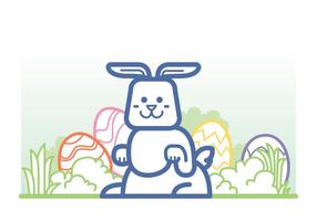 Easter Bunny Vector