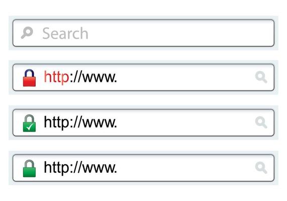 Address Bar Web UI Vectors