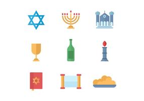 Free Shabbat Vector Icons