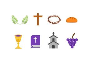 Free Holy Week Icons  vector