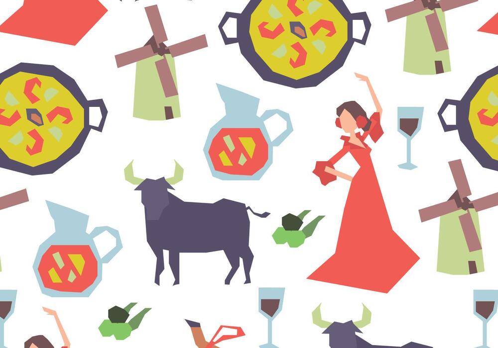 Spanish Vector Art, Icons, and Graphics for Free Download