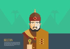 Sultan Background vector