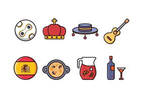 Free Spain Icons Vector 157438 Vector Art at Vecteezy