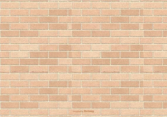 Brown Brick Pattern Background