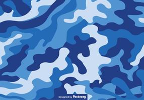 Vector patrón de camuflaje azul