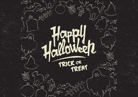 Halloween Doodle Vector