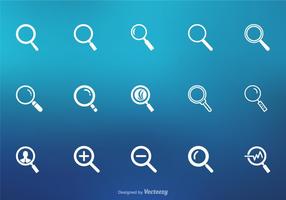 Magnifier Vector Icons