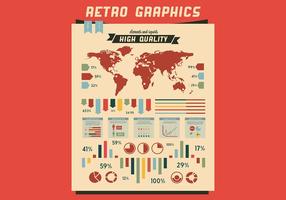 Retro Colorful Graphics Vector