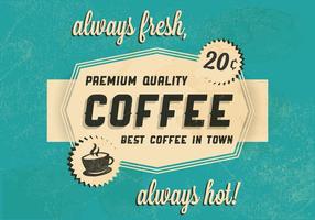Logotipo del café caliente Logo vector
