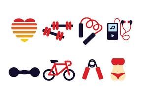 Fitness Icon Pack Vector