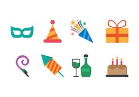 Free Party Icons vector