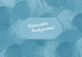 Vector Dark Blue Watercolor Background