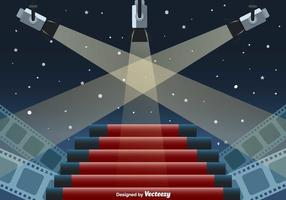Hollywood Red Light Background Free Vector - Download Free Vector Art
