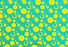 Tennis Ball Vector Pattern