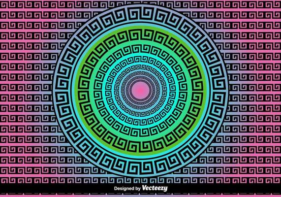 Versace Greek Vector Background
