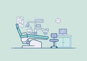 Free Dentist Office Illustration vector