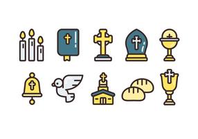 Comunion Simple Vector Icon Sets