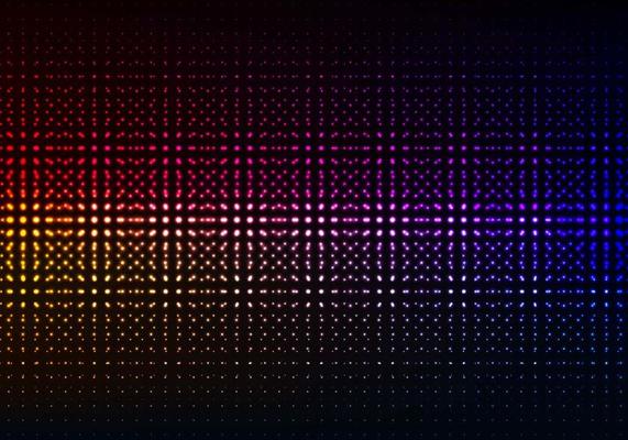 Free Vector Colorful Glowing Halftone Background