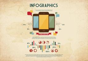 Gráficos del vector del teléfono